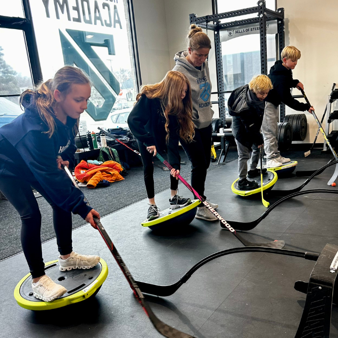 76 Training Facility stick handling